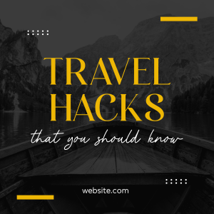 Travelling Tips Instagram post Image Preview