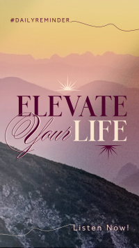 Elevating Life Instagram Reel Image Preview