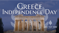 Contemporary Greece Independence Day Animation Preview