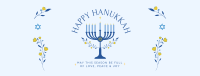 Happy Hanukkah Facebook Cover Image Preview