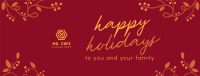 Holiday Season Greeting Facebook Cover Image Preview