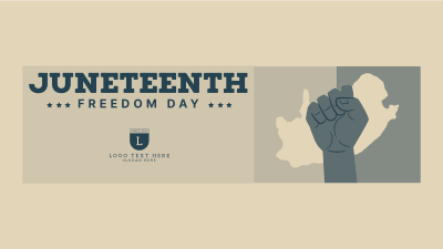 Juneteenth Freedom Celebration Facebook event cover Image Preview