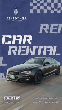 Edgy Car Rental TikTok video Image Preview