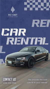 Edgy Car Rental Video Image Preview