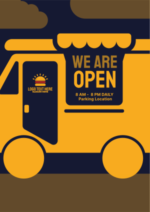 Food Truck Business Flyer Image Preview