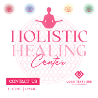 Holistic Healing Center Instagram Post Design