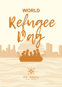 World Refuge Day Poster Image Preview