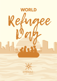 World Refuge Day Poster Image Preview