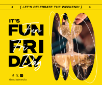 Fun Friday Party Celebrate Facebook Post Design
