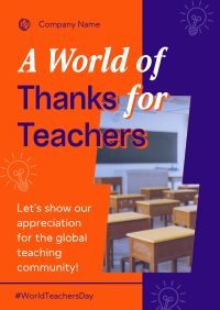 Modern Teachers Day Poster Preview