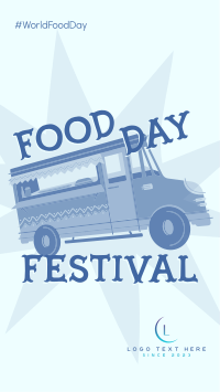Food Truck Fest YouTube Short Design