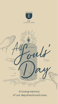 All Souls' Day Instagram Story Design