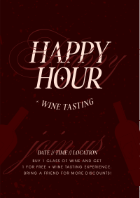 Luxury Winery & Bar Flyer Image Preview