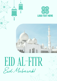 Eid Al Fitr Mubarak Poster Image Preview