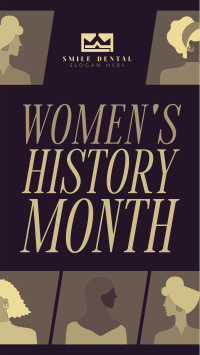 Women In History TikTok Video Design