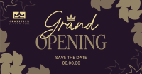 Crown Grand Opening Facebook Ad Design