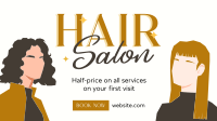 Fancy Hair Salon Video Image Preview