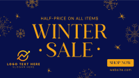 Winter Wonder Sale Facebook Event Cover Design