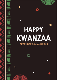 Bright Kwanzaa Flyer Design