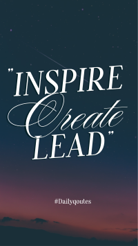 Inspire & Create Video Preview