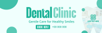 Professional Dental Clinic Twitter header (cover) Image Preview