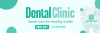 Professional Dental Clinic Twitter Header Image Preview