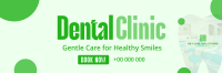 Professional Dental Clinic Twitter Header Image Preview