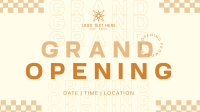Urban Grand Opening Facebook Event Cover Design