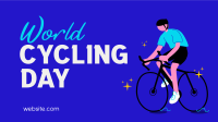 Cycling Day Facebook Event Cover Design