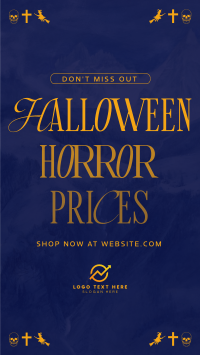 Vintage Halloween Sale Instagram Reel Preview