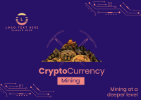 Crypto Mining Postcard Image Preview