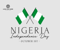 Nigeria Day Facebook Post Design