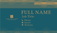 Generic Geometric Pattern Business Card Preview