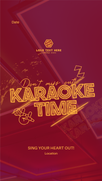 Join Karaoke Time YouTube short Image Preview