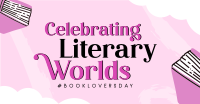 Book Literary Day Facebook ad Image Preview