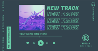 Listen To Our New Track Facebook ad Image Preview