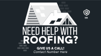 Roof Construction Services Facebook Event Cover Image Preview