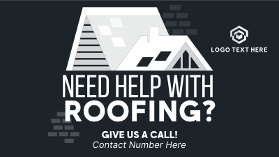 Roof Construction Services Facebook event cover Image Preview