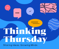 Thinking Thursday Blobs Facebook post Image Preview