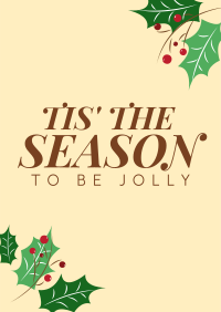 Tis' The Season Flyer Design