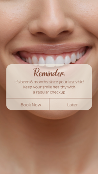 Dental Self-Care Reminder Facebook story Image Preview