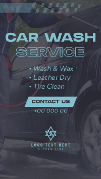 Professional Car Wash Service Instagram Story Design