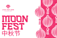 Lunar Fest Pinterest Cover Design