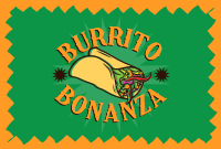 Burrito Bonanza Pinterest Cover Design
