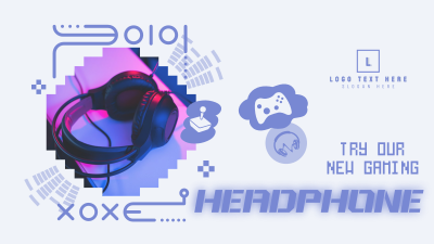 Gaming Headphone Accessory Facebook event cover Image Preview