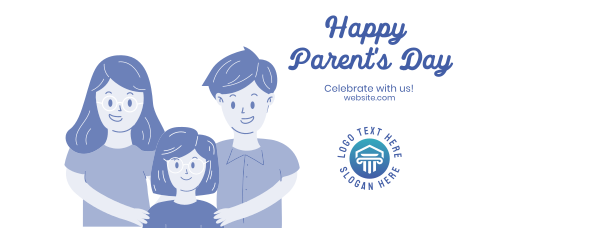 Together With Parents Facebook Cover Design Image Preview