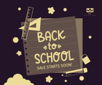 Back To School Greetings Facebook post Image Preview