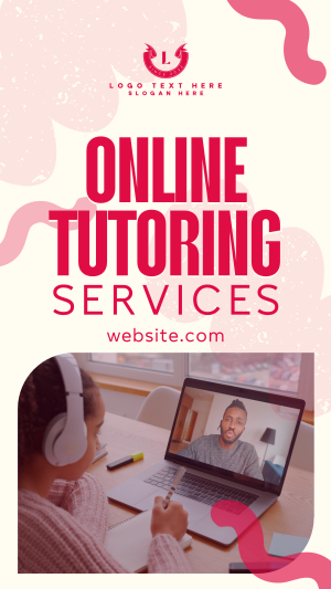 Online Tutor Services Facebook story Image Preview