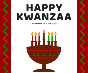 Happy Kwanzaa Facebook post Image Preview