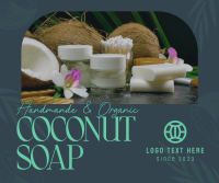 Organic Coconut Soap Facebook post Image Preview